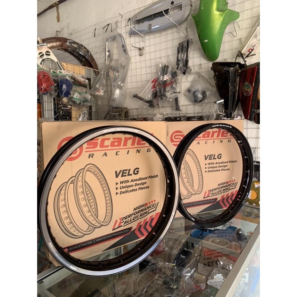 VELG SCARLET 160/185 RING 17 HITAM