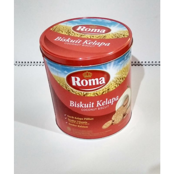 KALENG BEKAS / KALENG ROTI / KALENG BISKUIT / KALENG / ROMA KELAPA / NABATI / WADAH KERUPUK