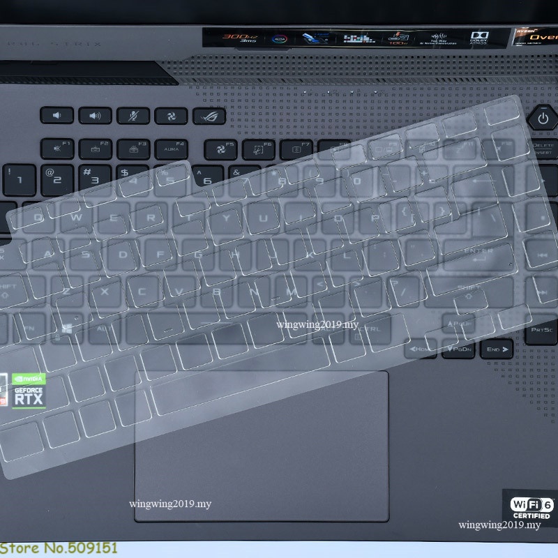 Pelindung Keyboard Silikon TPU Untuk ASUS ROG Strix G15 G513 G513Q G513QM G513QY G513QR G 15.6 inch