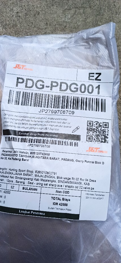 Karet Pompa Lubang Benjamin Od 22 - Klep Pompa Lubang Benjamin Od 22