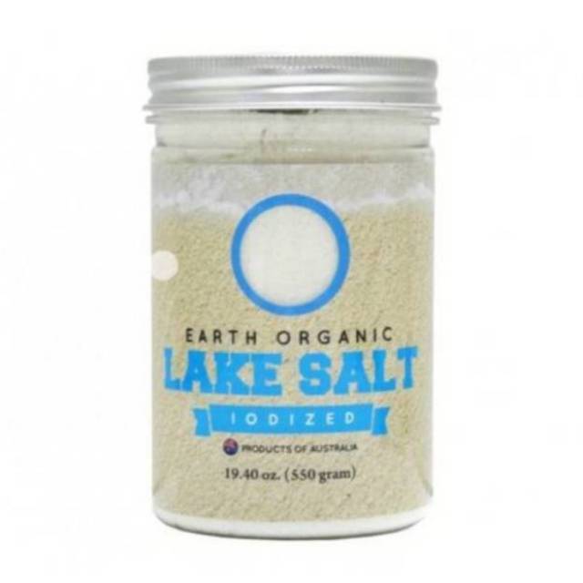 

Earth Organic Lake Salt 550gr (Iodized)