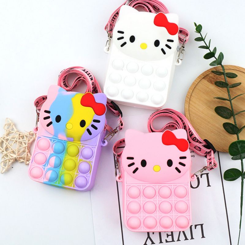 Tas Anak Pop It Jelly Kecil  Cat Import