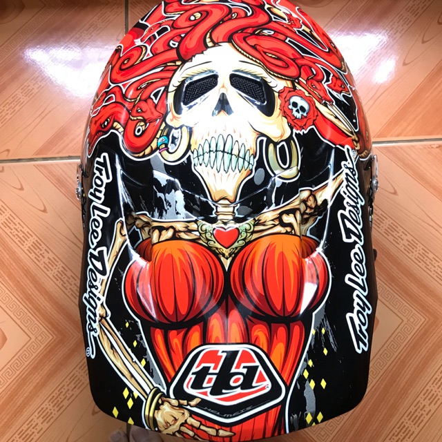 Helm Trail Troy Lee Design Medusa