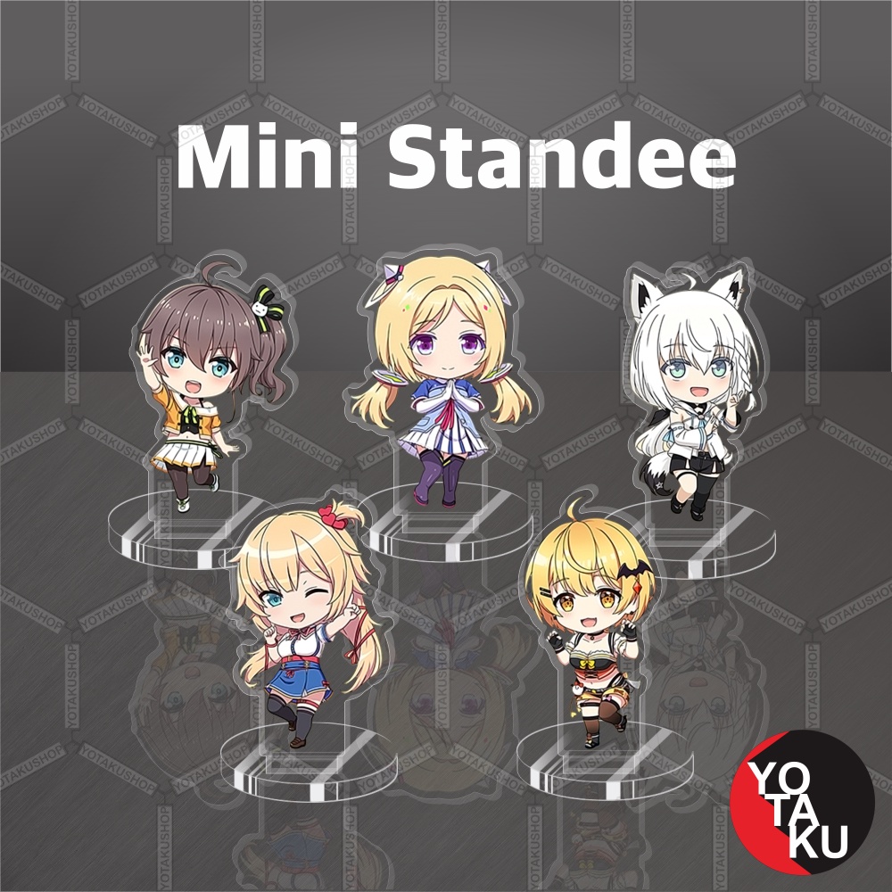 Mini Standee Figure Anime Akrilik Hololive Chibi MST174 Seri 1 YOTAKUSHOP