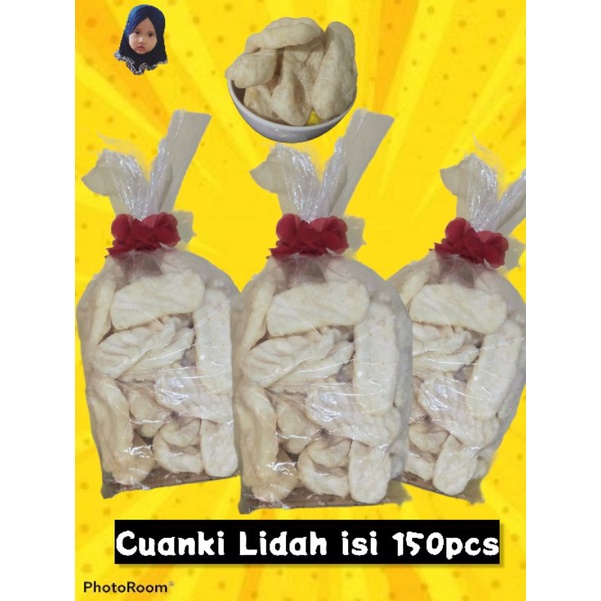 

CUANKI LIDAH ISI 150PCS