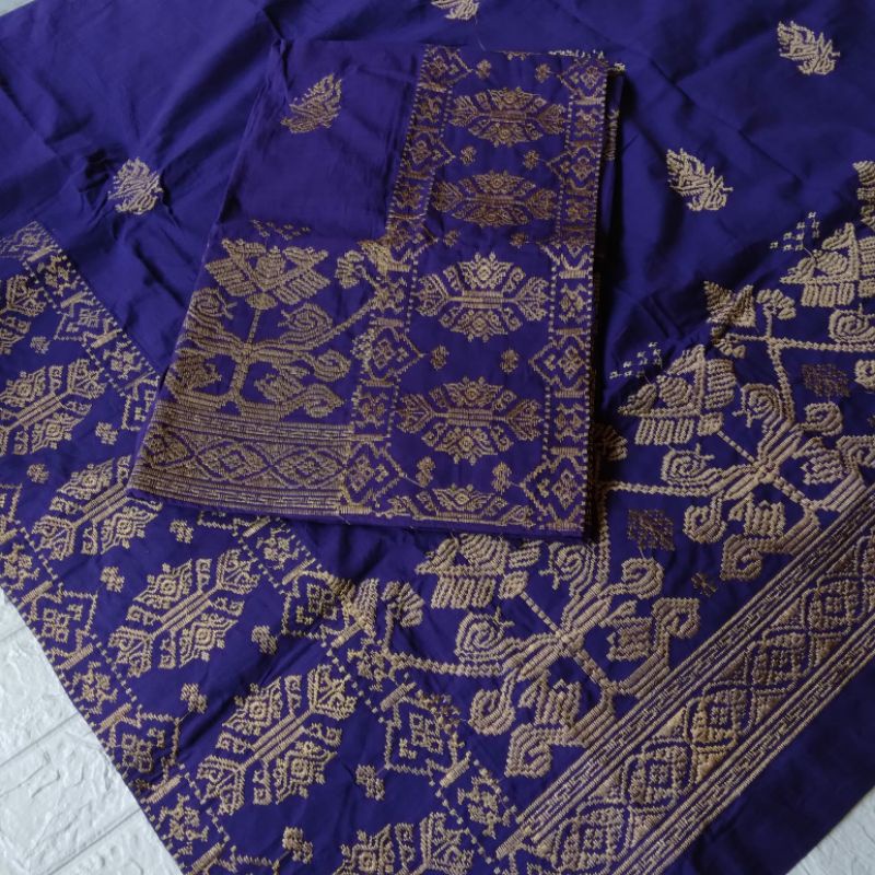 COUPLEAN ENDEK POLI BORDIR SEMI SONGKET (KAMEN, SAPUT, UDENG)