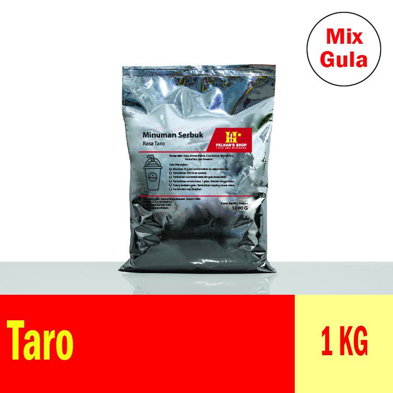 

(1kg) Taro / premix milkshake / powder drink / es blended / bubuk minuman / felhan