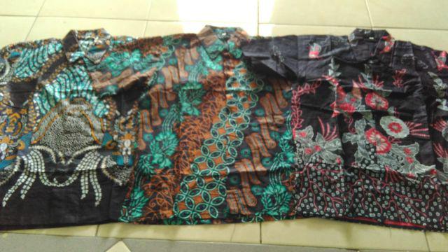 Kemeja Batik Liriz Seno Hijau