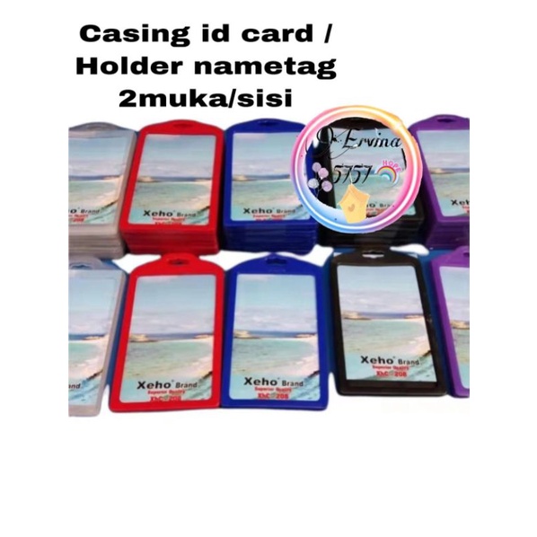

5pcs casing id card holder / casing id card 2muka / 2kartu