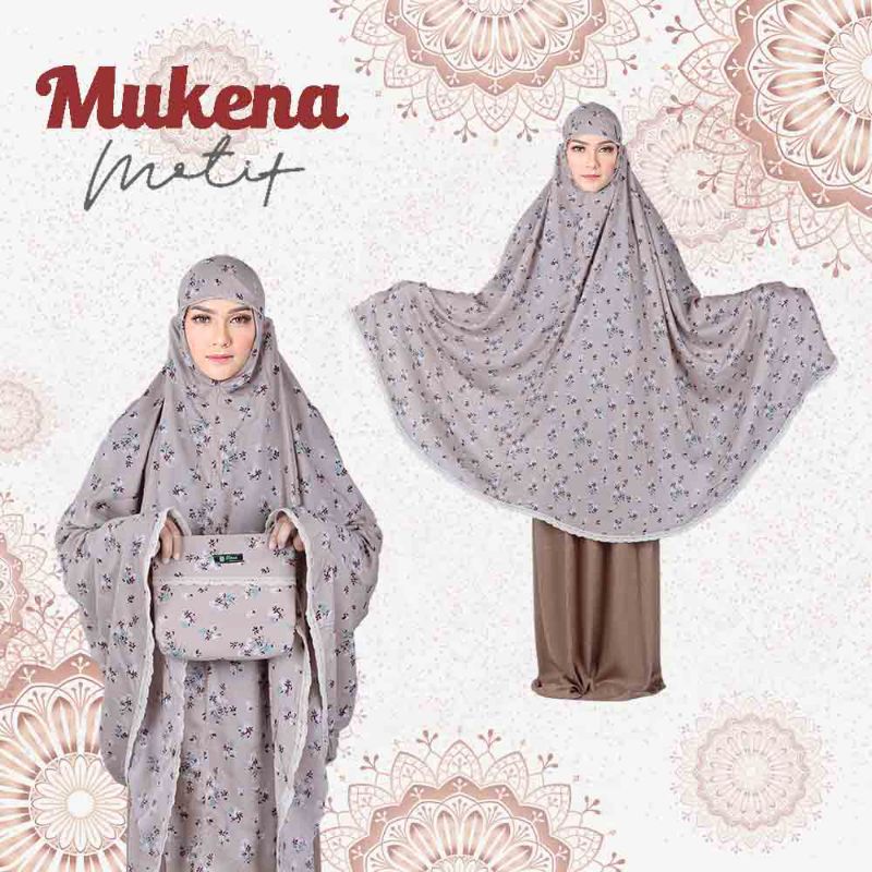 Mukena Sholat Wanita Dewasa Model Terbaru Jumbo Rayon Bali Premium Cantik Adem Ungu Kombinasi