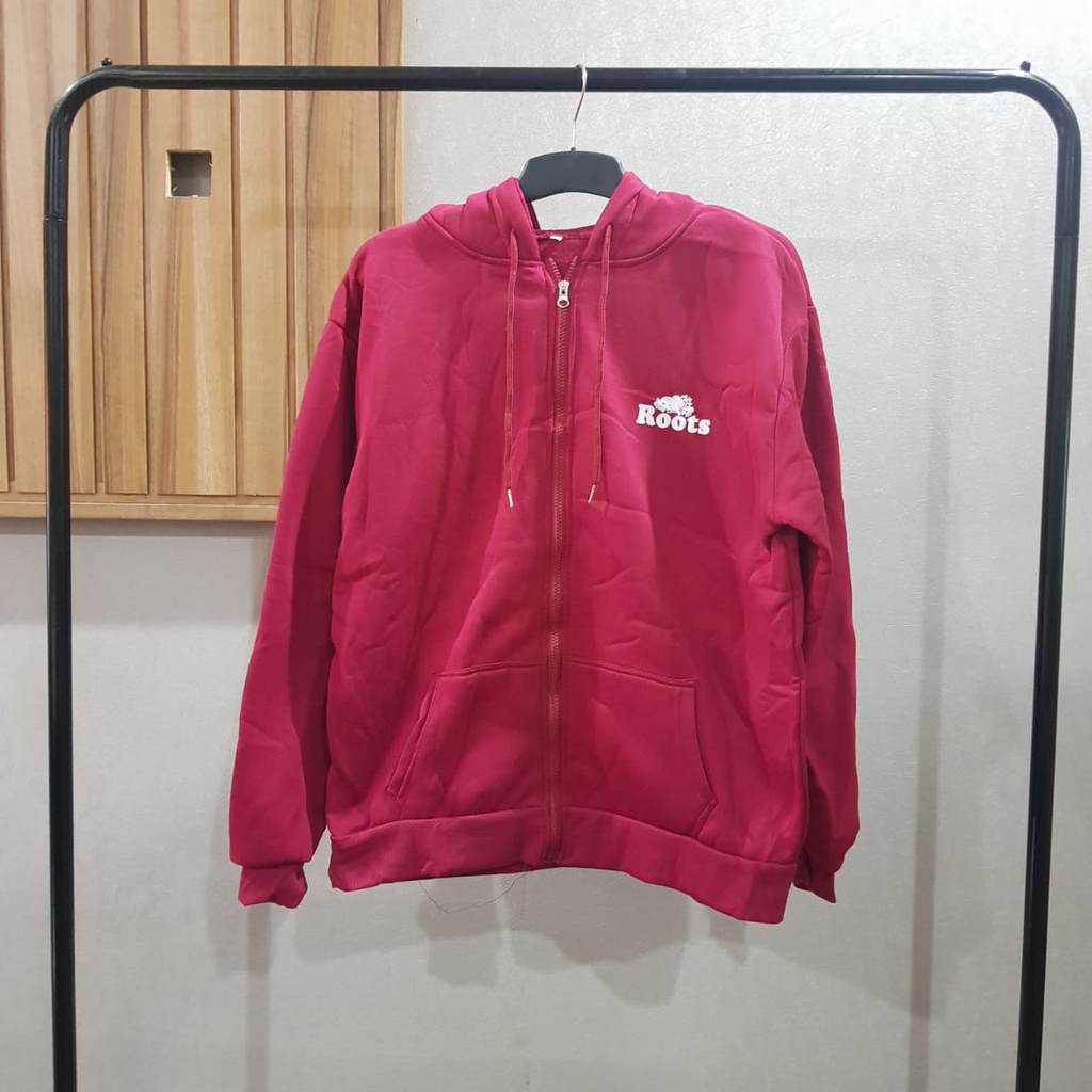 RYX - Solid Casual Jacket Hoodie Pria Fashion Casual - Ori Import
