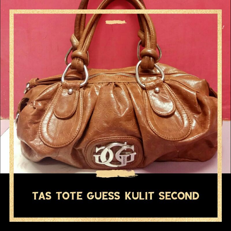 Tas Tote Guess Kulit Second