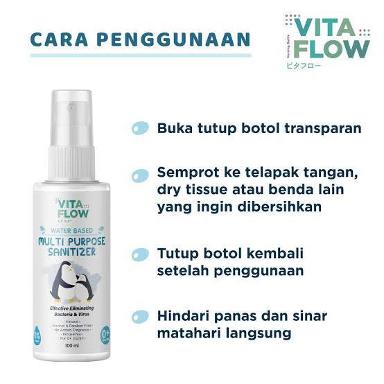 Vitaflow Multi Purpose Sanitizer 245ml