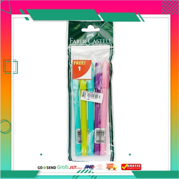 

F CASTELL BP TRIPEN 0.7 SET 4+1 POUCH 1P=12 R0617