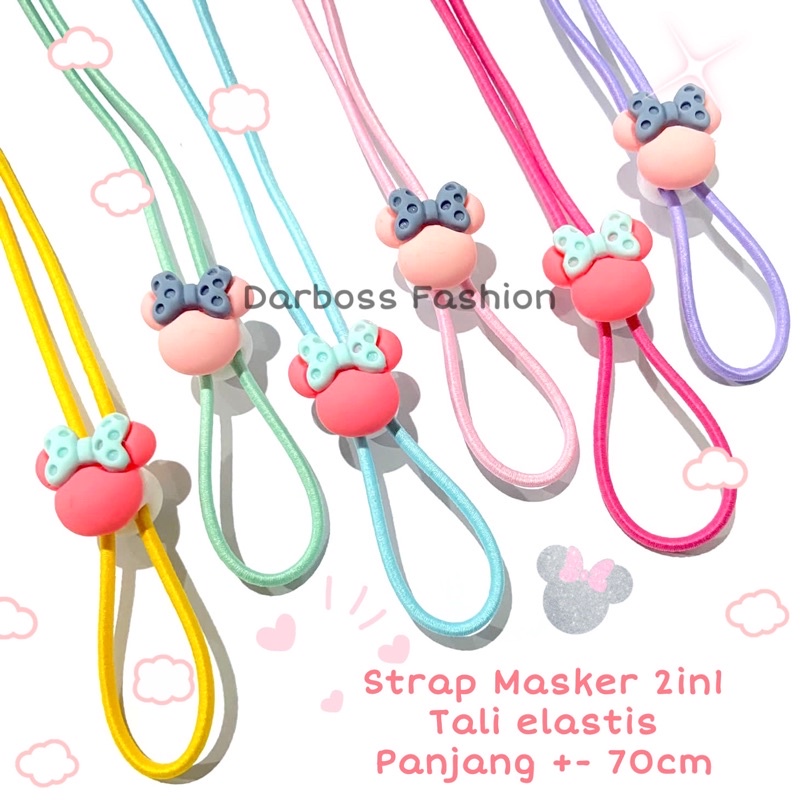 (PART 4 STP) Strap Masker Anak dan Dewasa CUSTOM NAMA / REQUEST NAMA/ Tali Kalung masker anak laki-laki / Strap Masker 2in1 Hijab headloop / Pengait Masker Clay karakter / Tali Kalung Masker lucu / Tali karet elastis