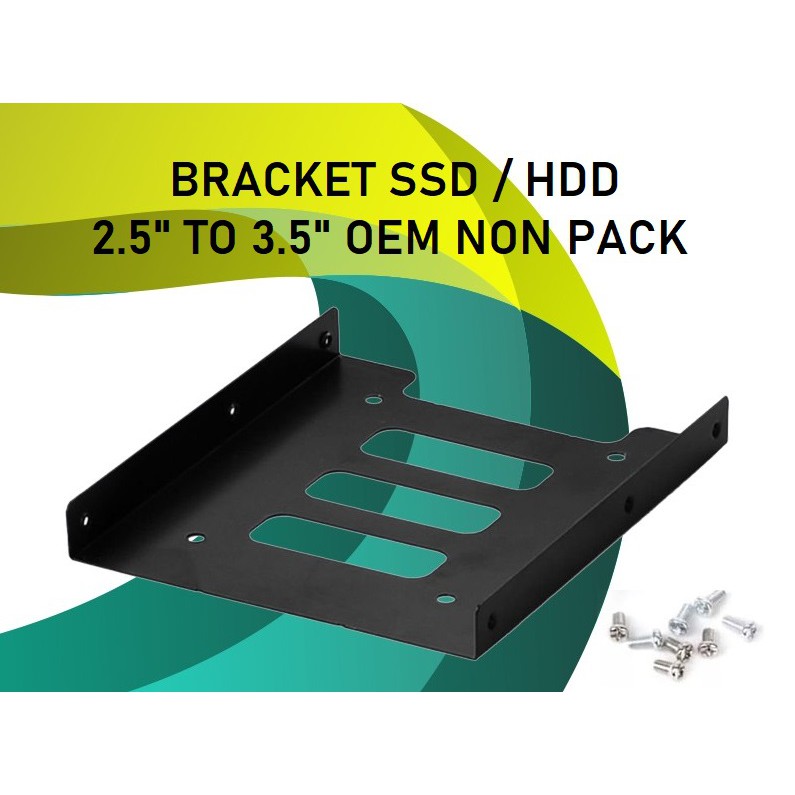 BRACKET SSD 2.5 TO 3.5 INCH HDD MOUNTING BRACKET