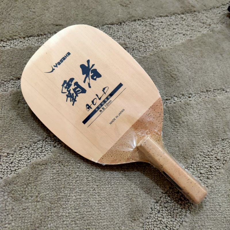 Yasaka Hasha Gold 1 Ply Hinoki 10mm Jpen Blade Bet Tenis Meja Pingpong