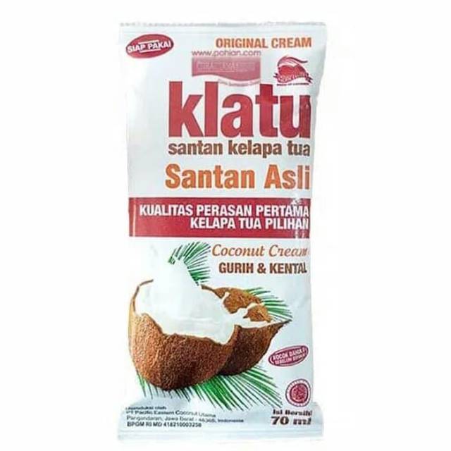 

Klatu Santan Cair Kelapa Tua 70ml