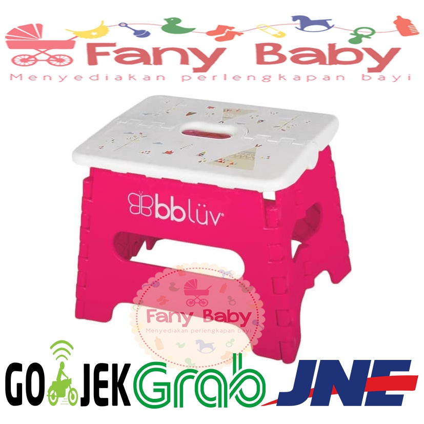 BBLUV FOLDABLE STEP STOOL [ PINK ]