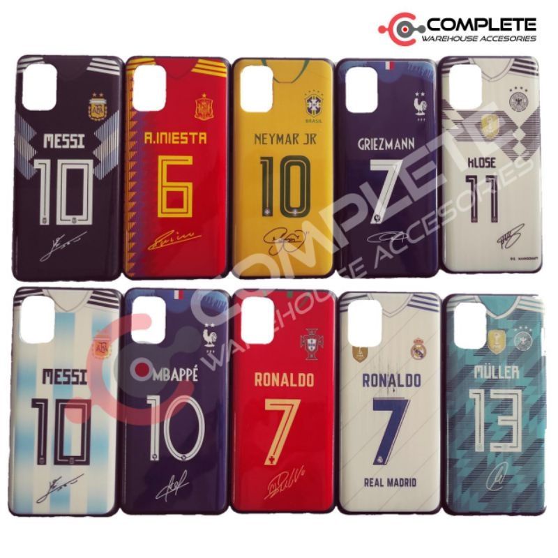 CASE SAMSUNG A10 / A40S / M10 / M20 / M21 / M20S / M30 MOTIF BOLA CASE PREMIUM