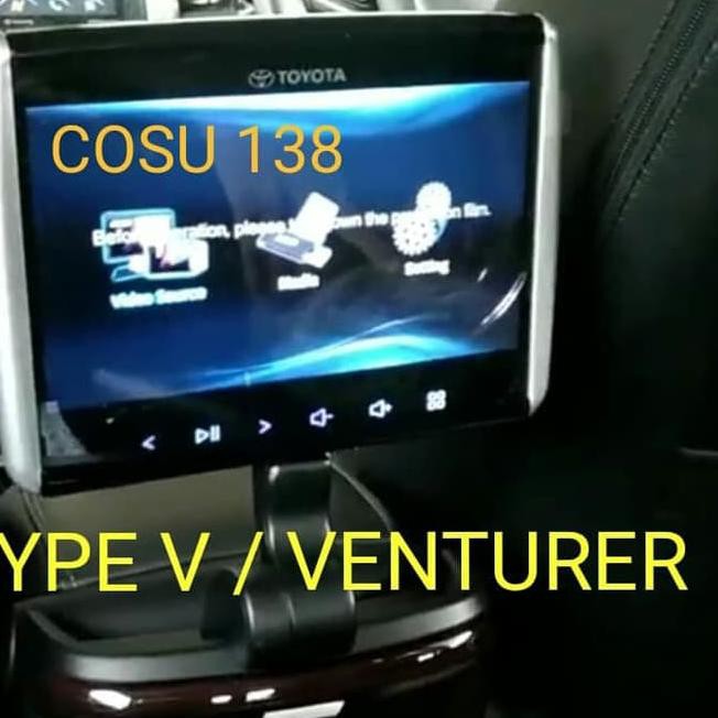 8A Anti Gores TV monitor Belakang Toyota Innova Reborn Type V dan Venture ➥ ❆