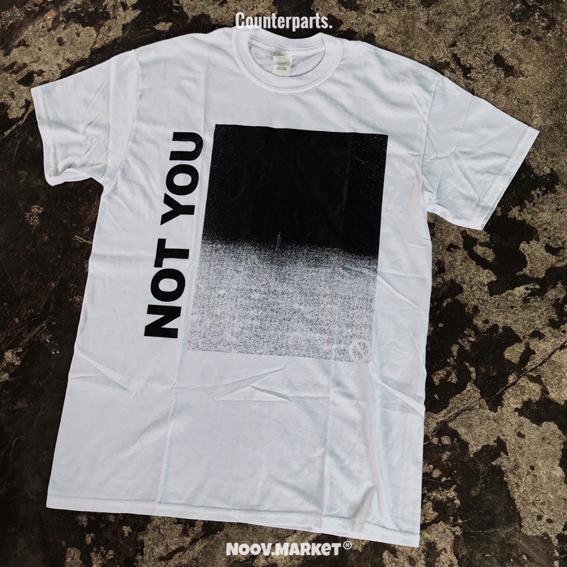 NOOV MUSIC Tshirt Baju Kaos Counterparts - You’re Not You