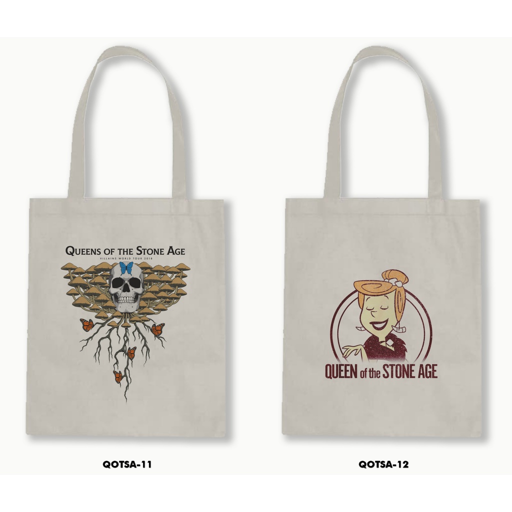 TOTE BAG BLACU - QOTSA/QUEENS OF THE STONE AGE 01