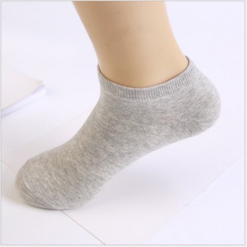 Kaos Kaki Wanita Pria Polos Kaos Kaki Fashion Kaos Kaki Pendek Ankle Socks