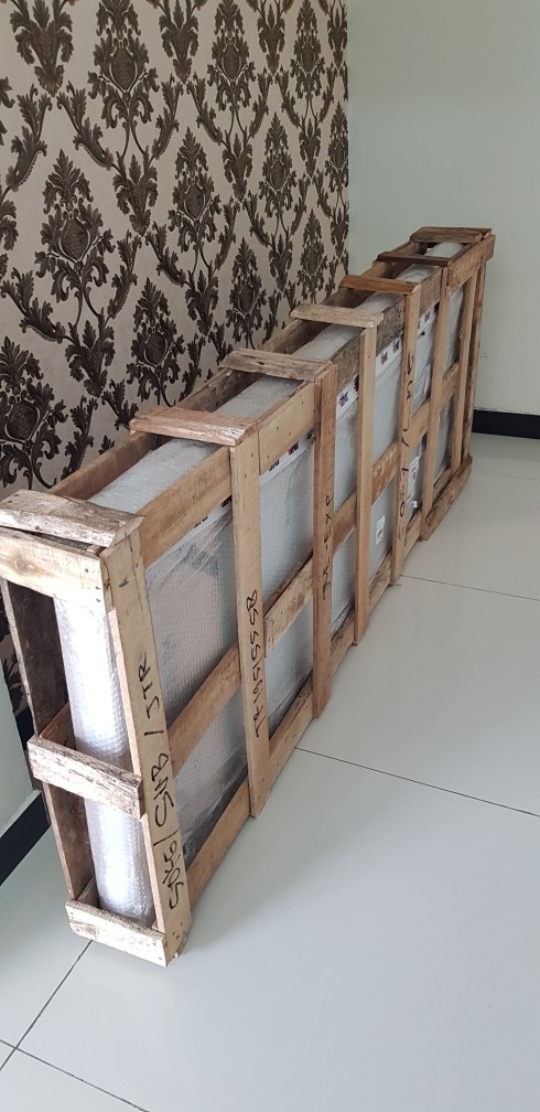 2-b Fullpanel 80x210 Pintu Aluminium / Kamar / Kamar Mandi / Alphamax