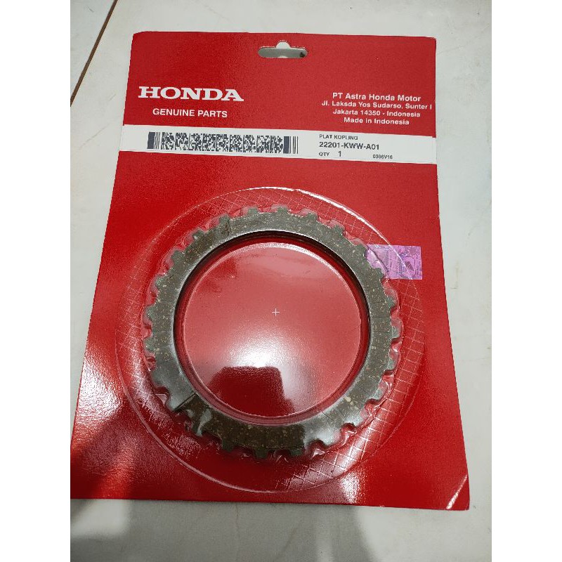 Kampas plat Kopling Revo 110 Absolute kode 22201-kww-A01