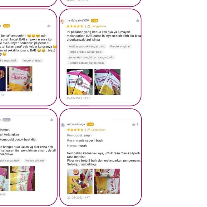 ♥ PAKET SLIM & GLOW SARWENDAH FIBERTY + SARWENDAH TRIPEPTIDE COLLA HALAL BY SARWENDAH JUICE ☜