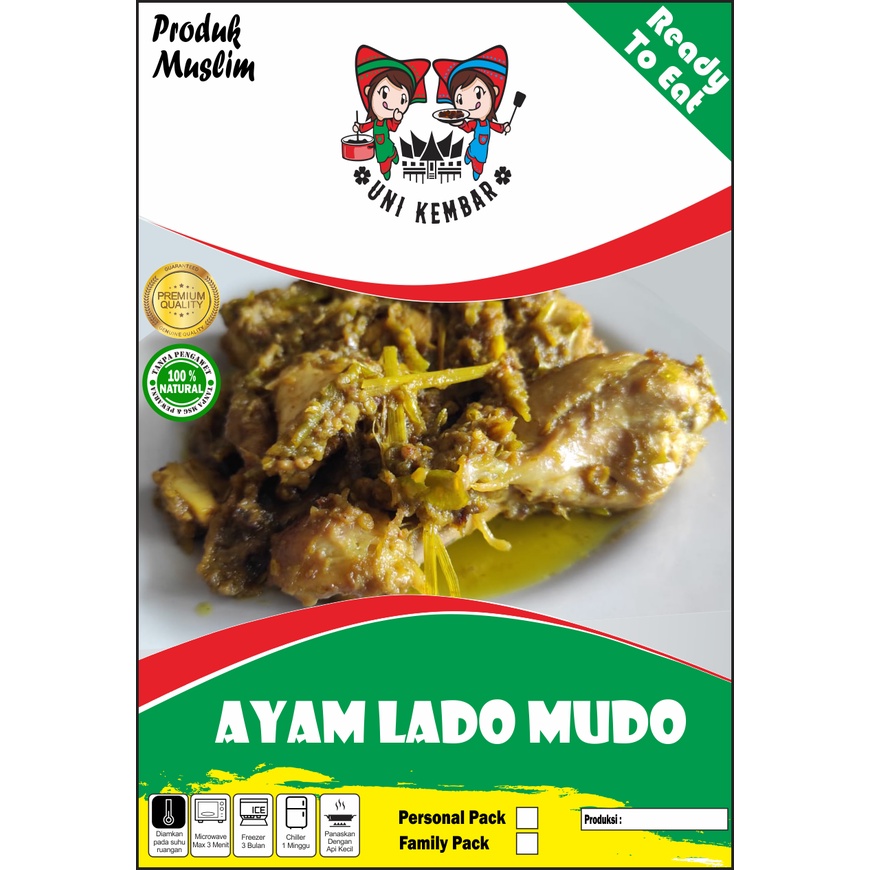 

Ayam Lado Mudo, ayam cabe hijau, ayam cabe ijo, ayam pedas