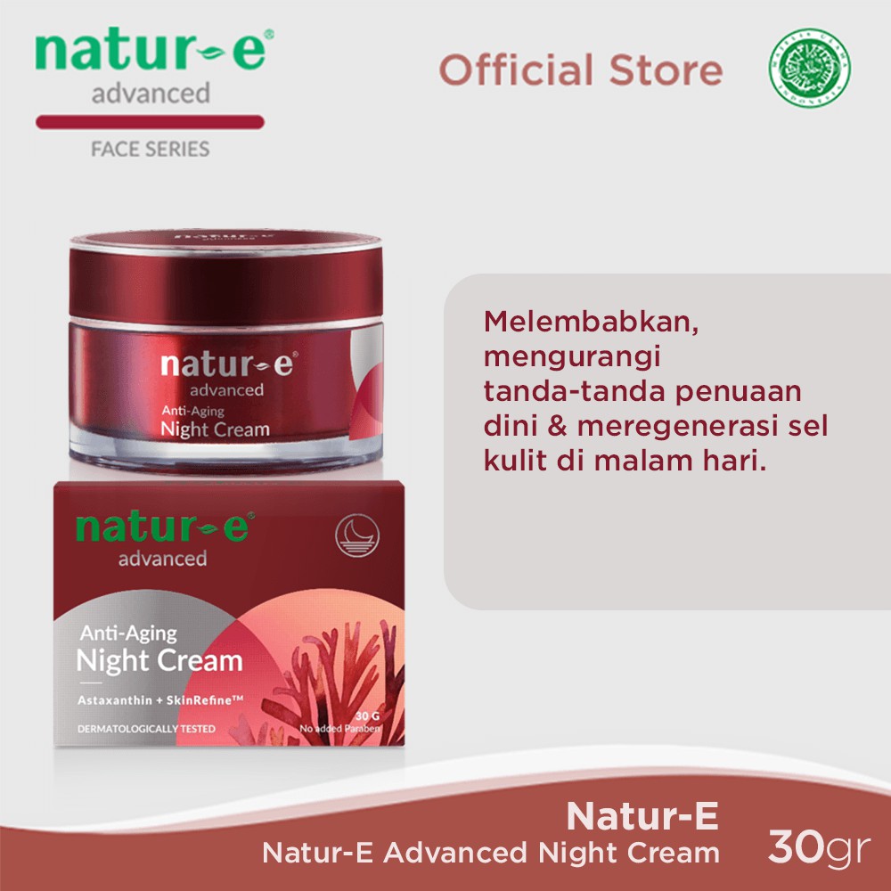 Natur-E Advanced Anti-Aging Night Cream 30g - Skincare