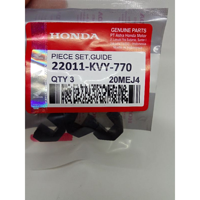 SLIDER SLIDE PIECE SET KLIP HONDA BEAT VARIO 110 KVY-GCC