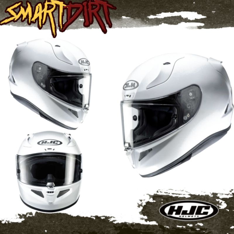 HELM MOTOR HJC RPHA11 PEARL WHITE HELM MOTOR HJC RPHA ORIGINAL