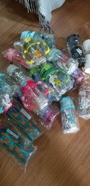 Botol Minum Tali Motif Kucing Love 750 Ml - Botol Karakter H53