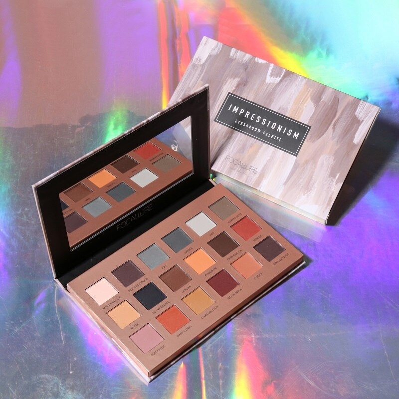 Focallure Eyeshadow Impressionism 18 Color Eyeshadow Palet Focallure Eyeshadow Palette Focallure Eyeshadow Matte Focallure Impressionism Focallur Focallur Foccalure Fucallure