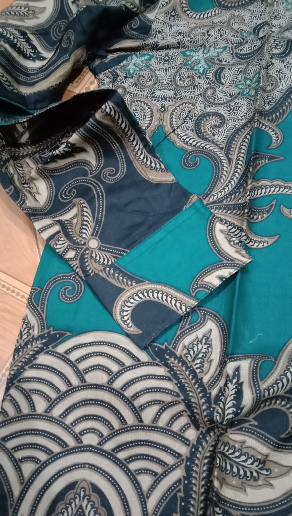 Kemeja Batik - Size M L Xl Xxl  Bswart Batik Hrb026 Kenongo Hem