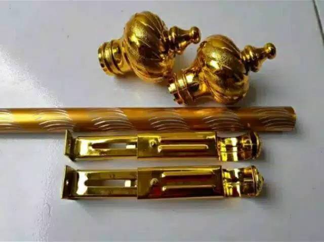 Gorden rolet soka uril gold silper coklat harga murah