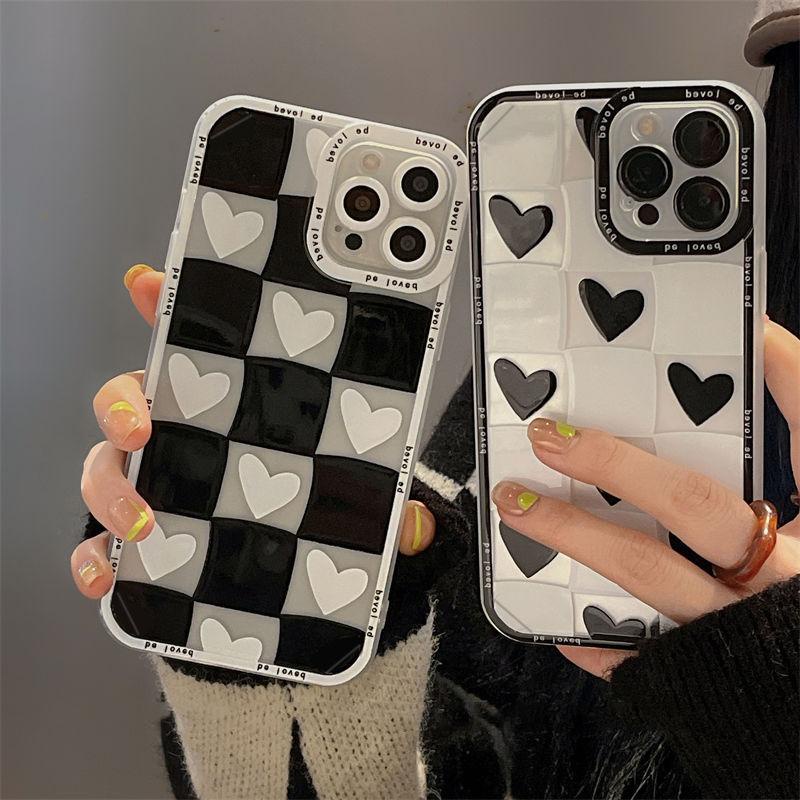 Soft Case Tpu Motif Catur Hati Untuk Infinix Hot 11s 11 9 10 Play 10 Hot 10 Lite Infinix Smart 6 5