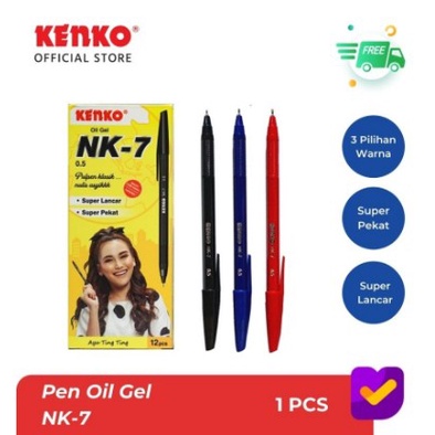 

Pulpen/Ballpoint NK-7B Kenko per lusin NEW