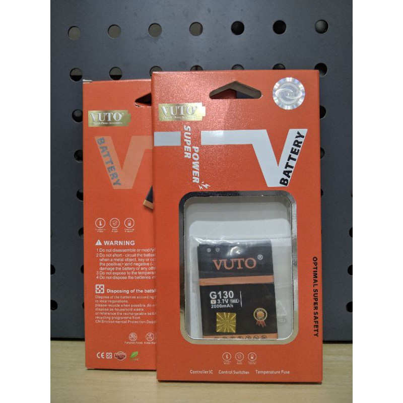 Baterai SAMSUNG YOUNG 2/G130H Double Power. Baterai Double Power VUTO.