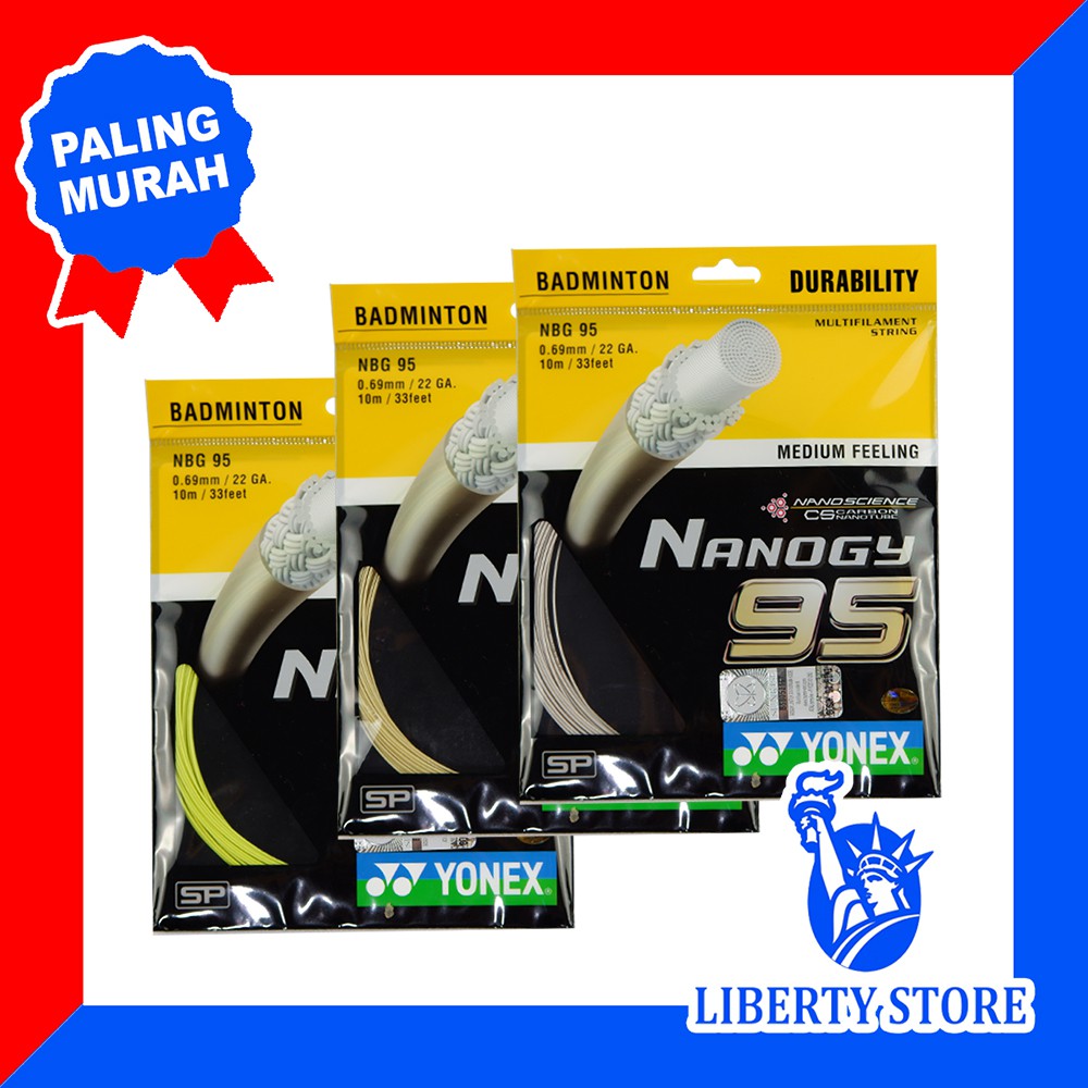 SENAR RAKET YONEX NANOGY 95 / SENAR RAKET BADMINTON