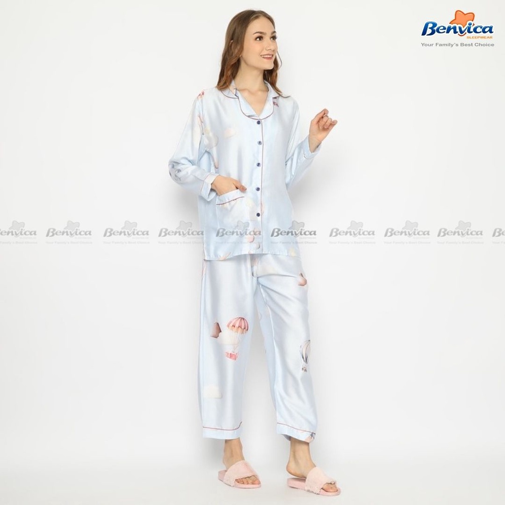 BAJU TIDUR PIYAMA KATUN ORGANIK GREET