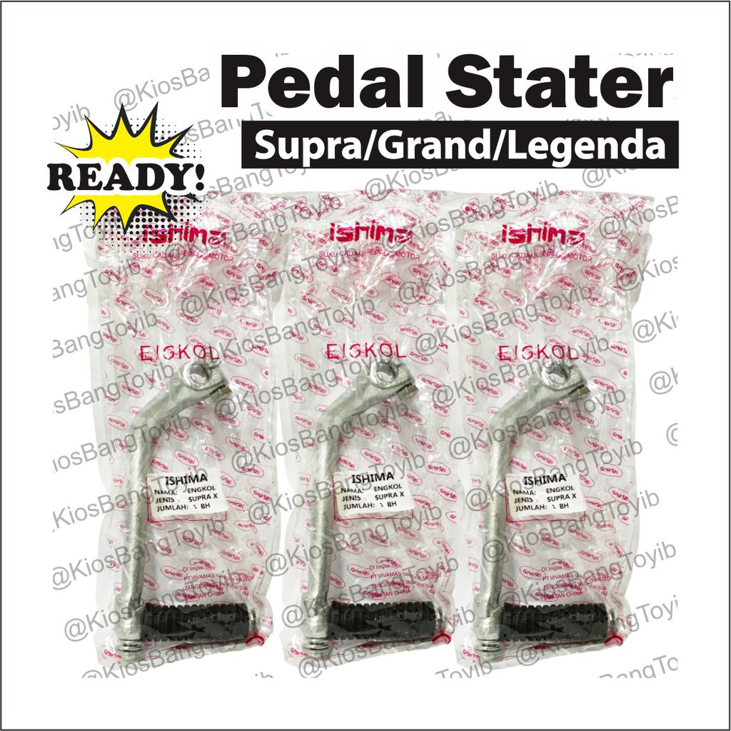 Pedal Kick Stater Starter/Engkol/Selah Supra, Supra Fit New, Grand, Legenda ✦ISHIMA✦