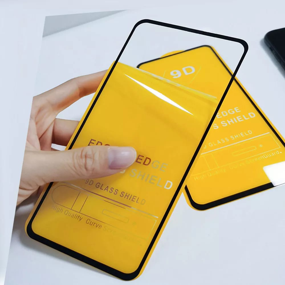 Paket 2 in 1 Anti Gores Layar Xiaomi Poco M4 Pro 4G Tempered Glass Full Cover Free Garskin Carbon | Anti Gores Layar Anti SPY For Poco M4 Pro