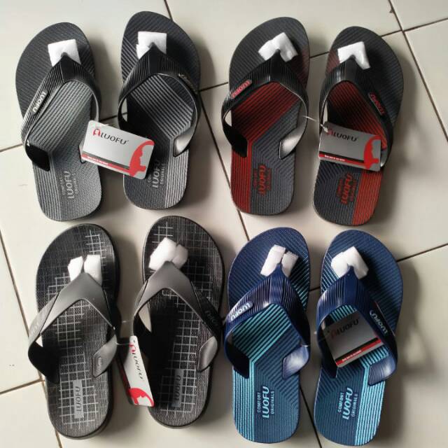 Sendal Sandal Japit Laki laki LUOFU