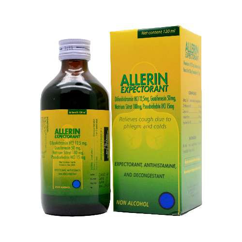 ALLERIN EKSPEKTORAN SIRUP 120 ML