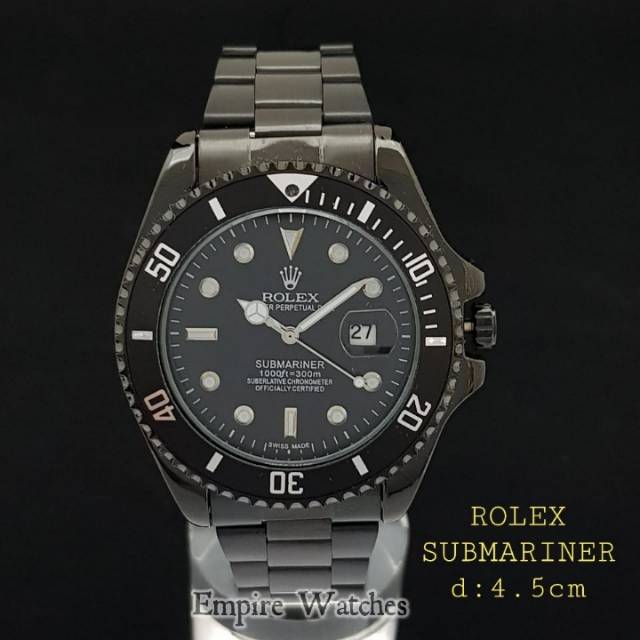 Jam Tangan Cowok Rolex Submariner Tanggal Aktif