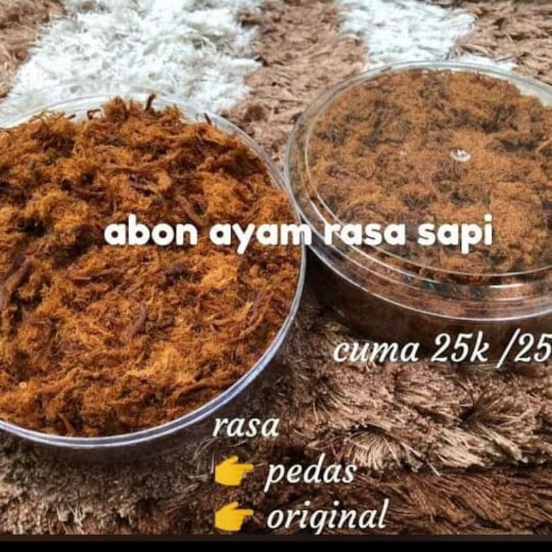 

amiza abon ayam mantul